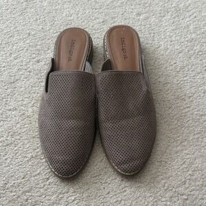 Indigo Perforated Brown Loafers